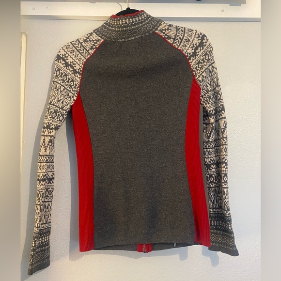 Eddie Bauer Merino Wool Zip Up Sweater - Picture 2 of 4